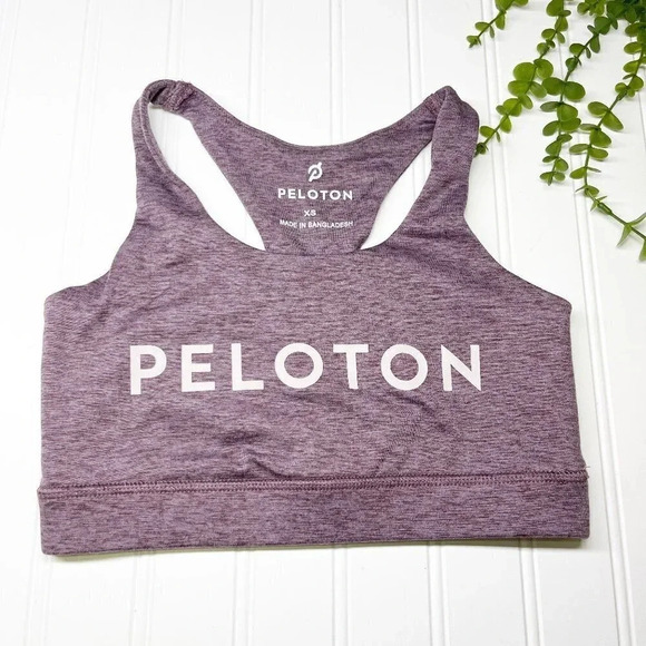 Peloton Other - Peloton Purple Heather Strappy Back Sports Bra Women's Size XS